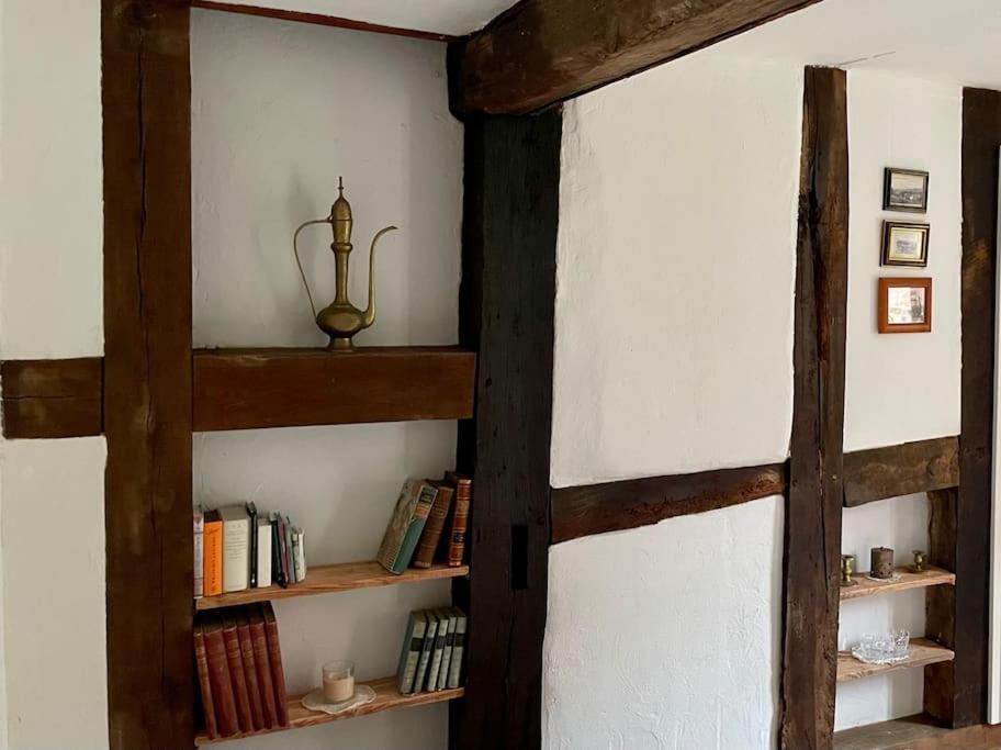 Wohnen Im Fachwerk - Ferienwohnung Fenja Nentershausen  المظهر الخارجي الصورة