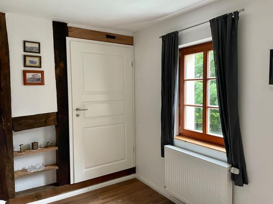Wohnen Im Fachwerk - Ferienwohnung Fenja Nentershausen  المظهر الخارجي الصورة
